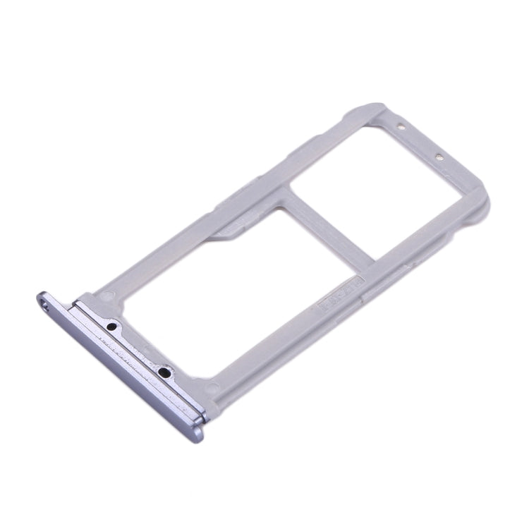 For Huawei Honor 9 SIM Card Tray & SIM / Micro SD Card Tray(Grey) by buy2fix