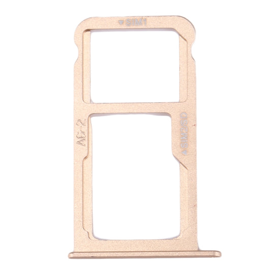 For Huawei P10 SIM Card Tray & SIM / Micro SD Card Tray(Gold) by buy2fix