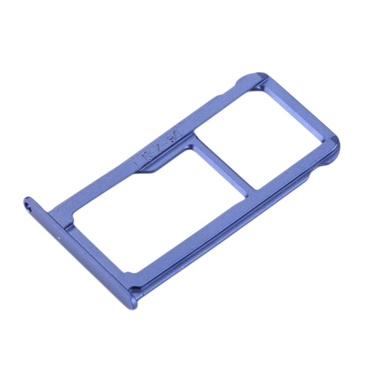 For Huawei P10 SIM Card Tray & SIM / Micro SD Card Tray(Blue) by buy2fix
