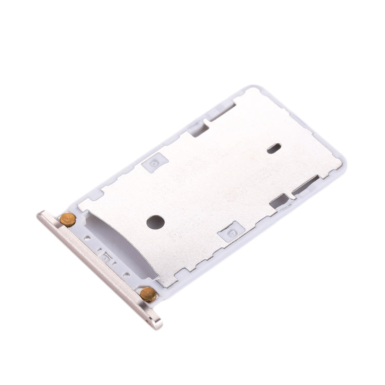 For Xiaomi Redmi Note 3 (Qualcomm Version) SIM & SIM / TF Card Tray(Gold) by buy2fix
