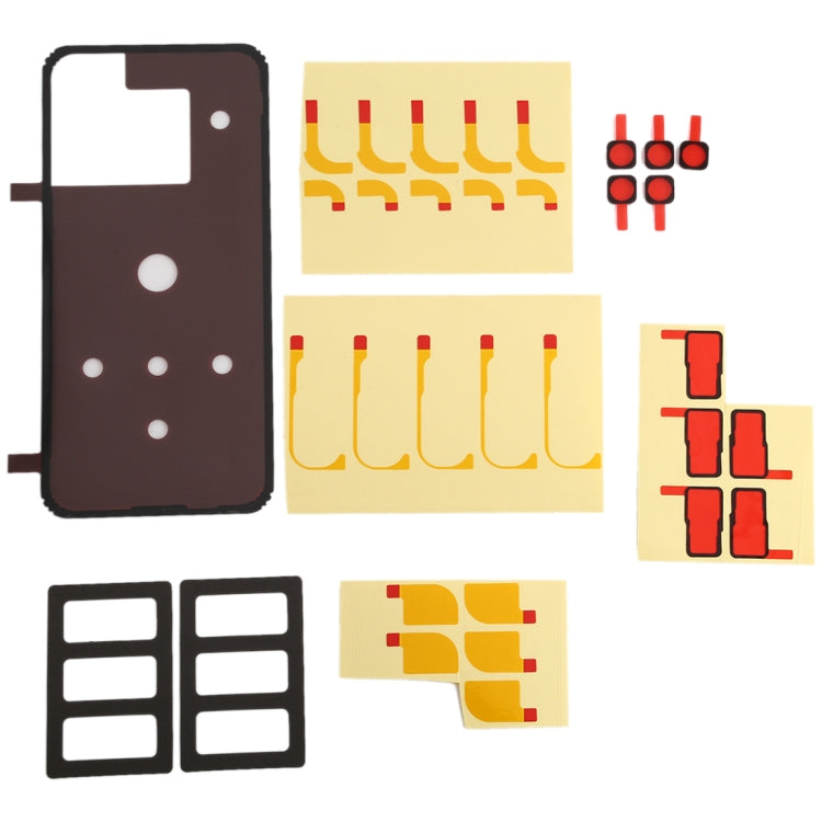 For Huawei P20 Pro 10 Sets Back Housing Cover Adhesive Sticker Set by buy2fix