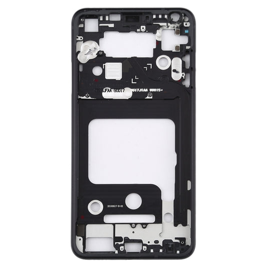 Front Housing LCD Frame Bezel Plate for LG V35 ThinQ (Black) by buy2fix