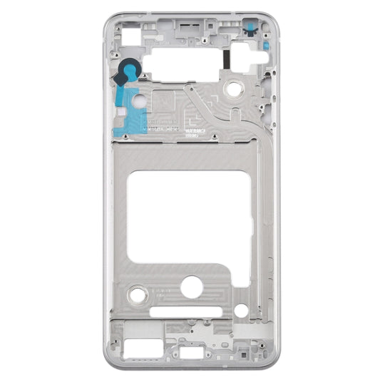 Front Housing LCD Frame Bezel Plate for LG V35 ThinQ (Silver) by buy2fix
