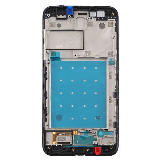Front Housing LCD Frame Bezel Plate for LG K11 (2018) (Silver) by buy2fix