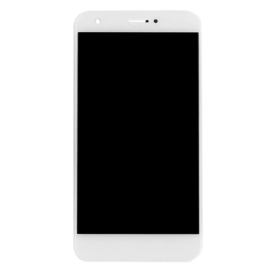 OEM LCD Screen for ZTE Blade A512 with Digitizer Full Assembly (White) by buy2fix
