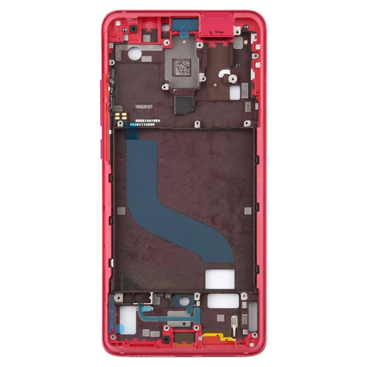 Front Housing LCD Frame Bezel Plate for Xiaomi Redmi K20 / Redmi K20 Pro / Mi 9T / Mi 9T Pro (Red) by buy2fix
