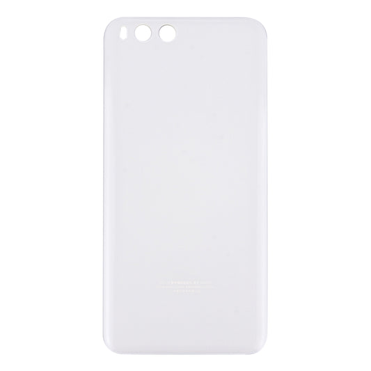 For Xiaomi Mi 6 Glass Battery Back Cover(White) by buy2fix