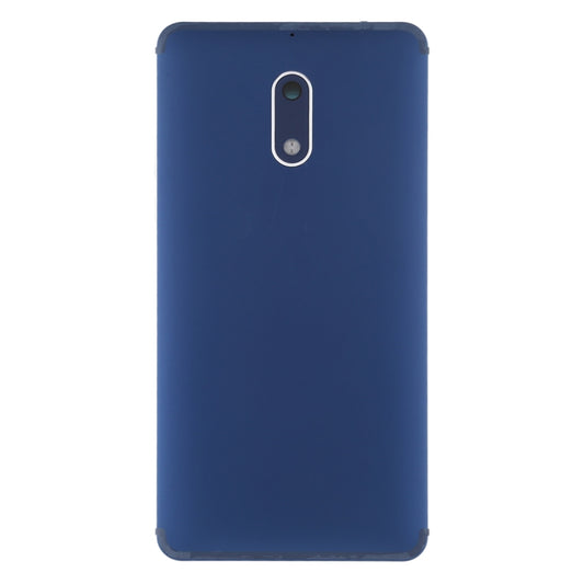 Battery Back Cover with Camera Lens & Side Keys for Nokia 6 TA-1000 TA-1003 TA-1021 TA-1025 TA-1033 TA-1039(Blue) by buy2fix
