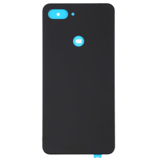 Back Cover for Xiaomi Mi 8 Lite(Black) by buy2fix