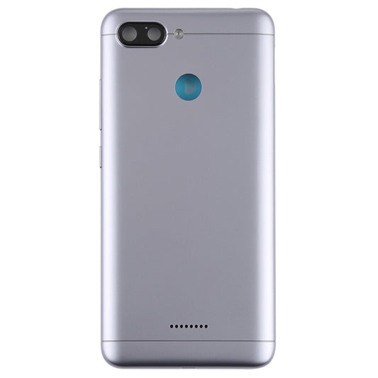 Back Cover with Side Keys for Xiaomi Redmi 6(Grey) by buy2fix
