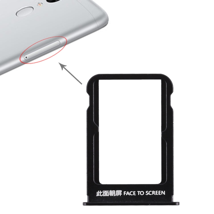 SIM Card Tray for Xiaomi Note 3 (Black) by buy2fix