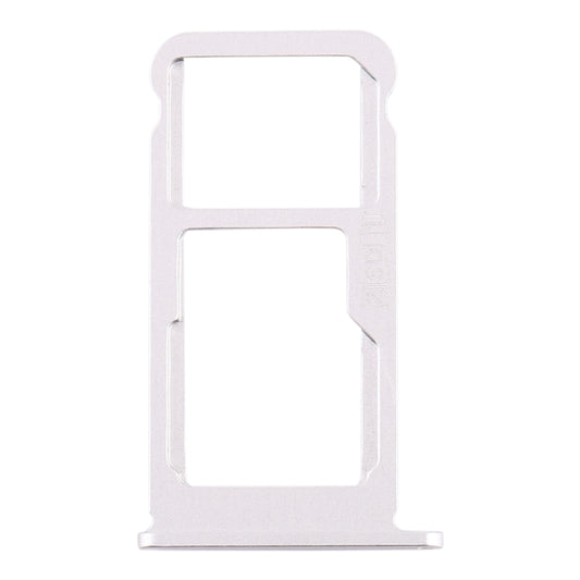 SIM Card Tray + SIM Card Tray / Micro SD Card Tray for Nokia 7.1 / TA-1100 TA-1096 TA-1095 TA-1085 TA-1097 (Silver) by buy2fix