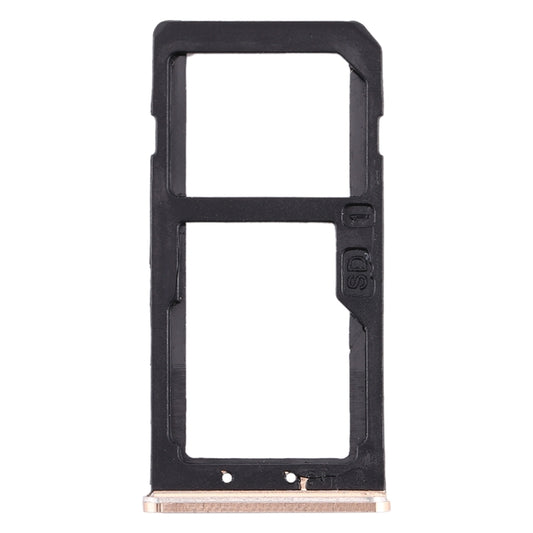 SIM Card Tray + SIM Card Tray / Micro SD Card Tray for Nokia 6 TA-1000 TA-1003 TA-1021 TA-1025 TA-1033 TA-1039 (Gold) by buy2fix