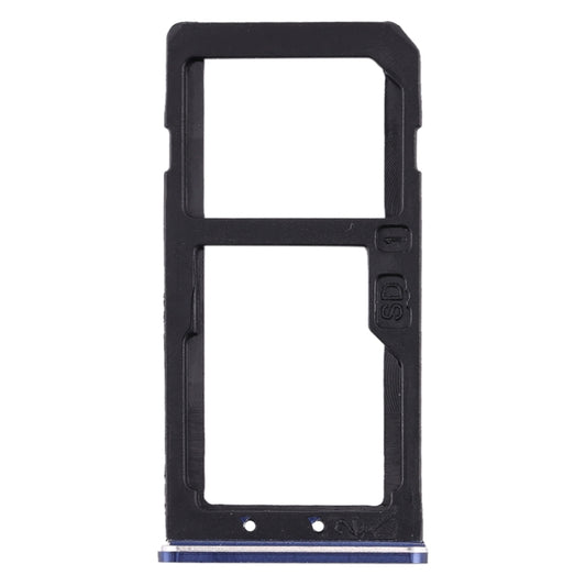 SIM Card Tray + SIM Card Tray / Micro SD Card Tray for Nokia 6 TA-1000 TA-1003 TA-1021 TA-1025 TA-1033 TA-1039 (Blue) by buy2fix