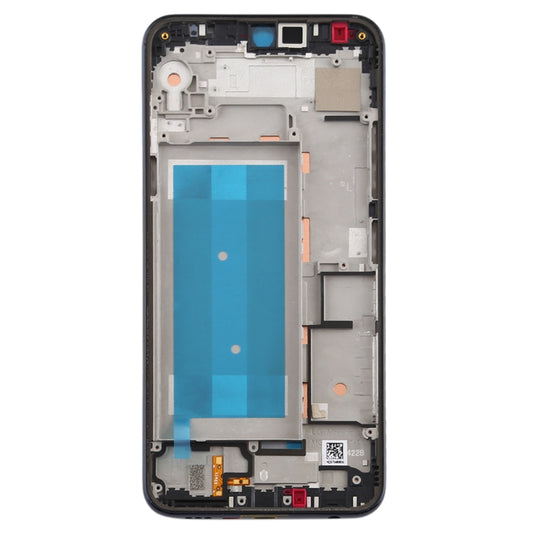 Front Housing LCD Frame Bezel Plate for LG K50 / K12 MAX / LMX520BMW / LMX520EMW(Single SIM Version)(Black) by buy2fix