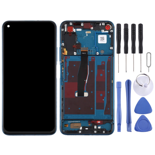 OEM LCD Screen for Huawei Honor 20 Pro Digitizer Full Assembly with Frame(Blue) by buy2fix