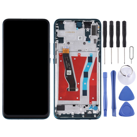 OEM LCD Screen for Huawei P Smart Z Digitizer Full Assembly with Frame(Green) by buy2fix