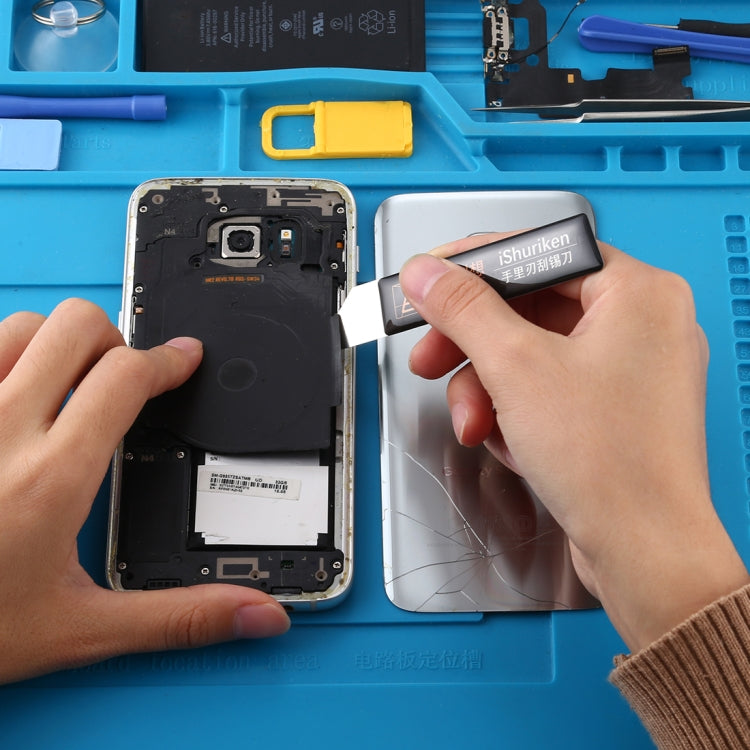 Qianli iShuriken T0.2mm Solder Paster Scraping Tin Knife Wear-resistant Bevel by QIANLI