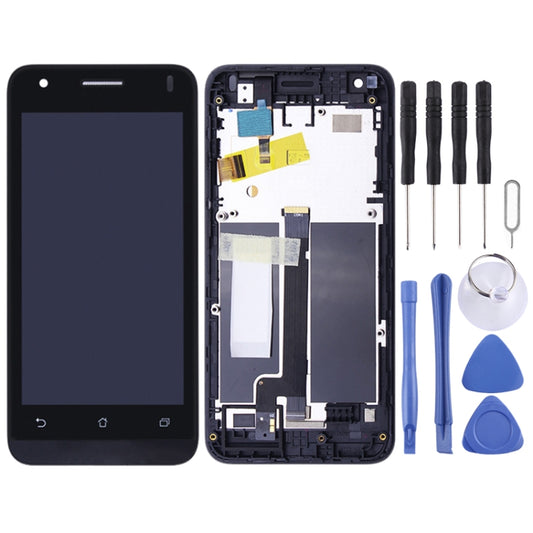 OEM LCD Screen for Asus Zenfone C ZC451CG Z007 Digitizer Full Assembly with Frame(Black) by buy2fix