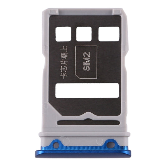 SIM Card Tray + SIM Card Tray for Huawei Honor V30 Pro / Honor V30 (Blue) by buy2fix
