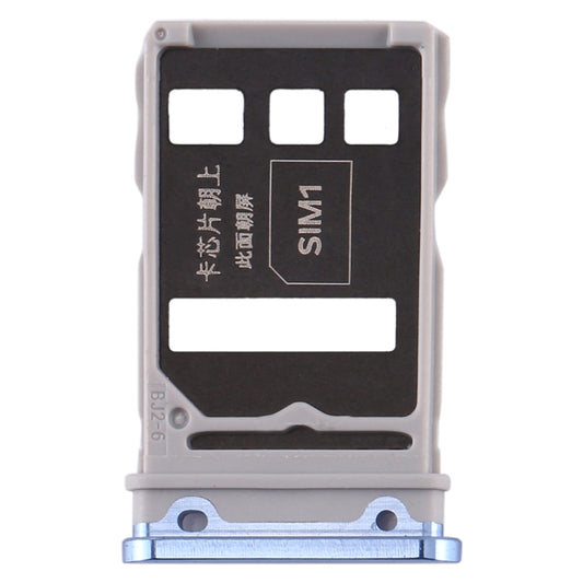 SIM Card Tray + SIM Card Tray for Huawei Honor V30 Pro / Honor V30 (Silver) by buy2fix