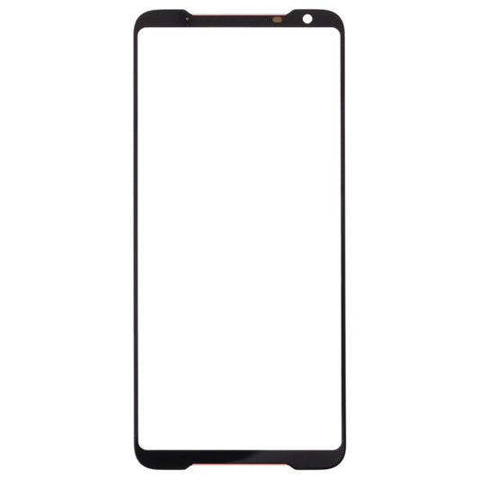 Front Screen Outer Glass Lens for Asus ROG Phone II ZS660KL (Black) by buy2fix