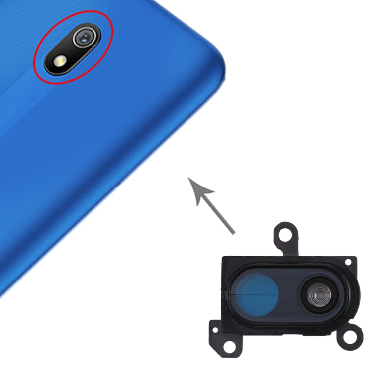 Camera Lens Cover for Xiaomi Redmi 8A (Black) by buy2fix