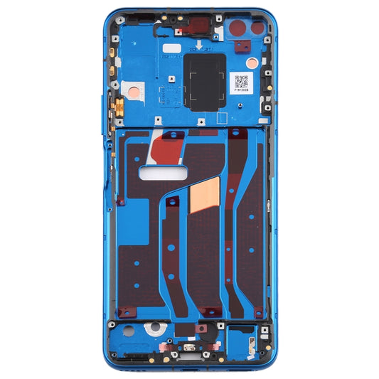 Original Middle Frame Bezel Plate for Huawei Honor V30(Blue) by buy2fix