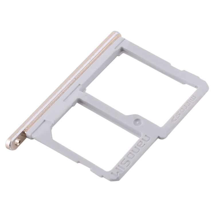 SIM Card Tray + Micro SD Card Tray for LG Q6 / M700 / M700N / G6 Mini(Gold) by buy2fix