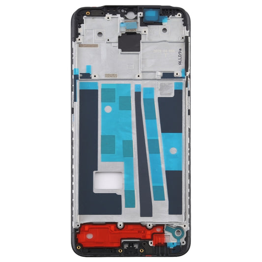 For OPPO A9 Front Housing LCD Frame Bezel Plate (Black) by buy2fix