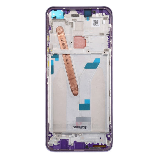 Front Housing LCD Frame Bezel Plate for Xiaomi Redmi K30 5G (Purple) by buy2fix