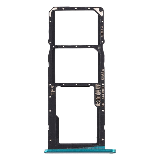 SIM Card Tray + SIM Card Tray + Micro SD Card Tray for Huawei Enjoy 10e / Honor Play 9A (Green) by buy2fix