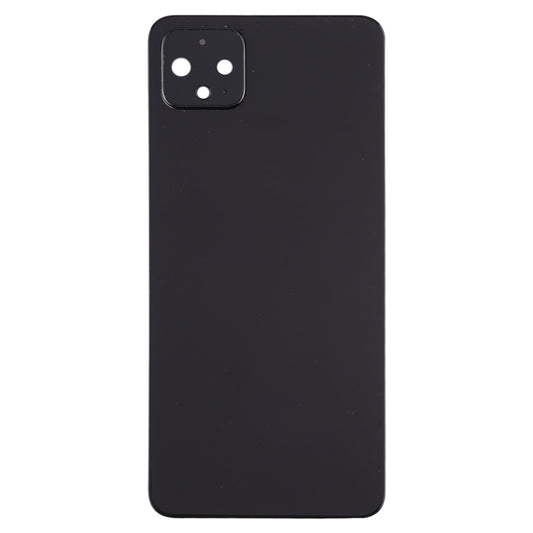 Battery Back Cover with Camera Lens Cover for Google Pixel 4XL(Black) by buy2fix
