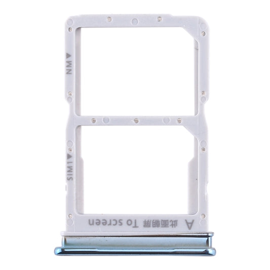 SIM Card Tray + NM Card Tray for Huawei Honor 20 Lite (Baby Blue) by buy2fix
