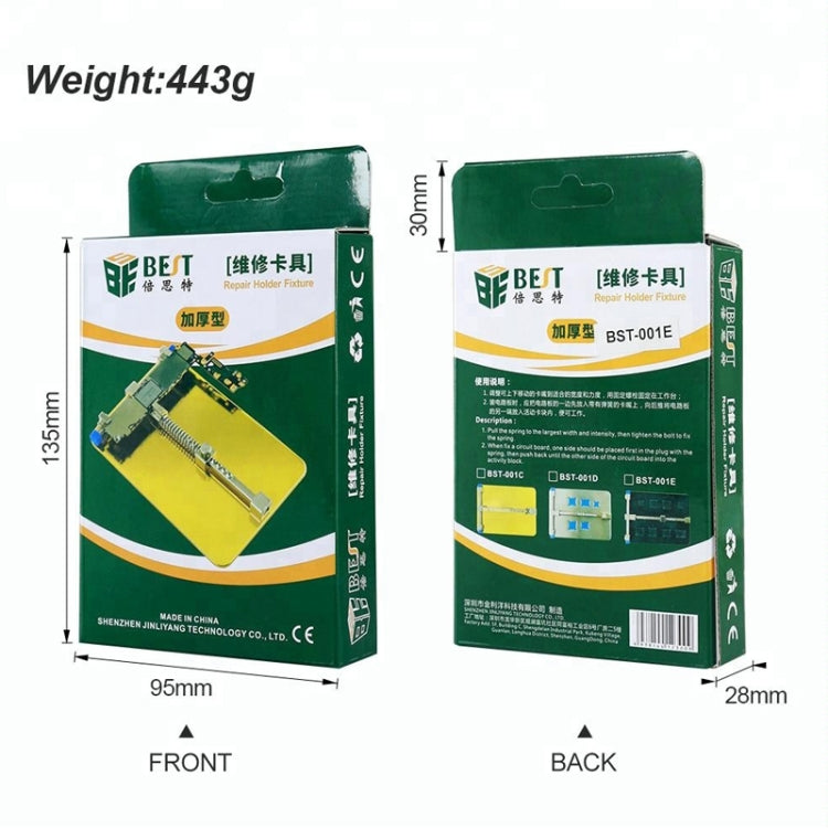 BEST-001E DIY FIX Stainless Steel Circuit Board PCB Holder Fixture Work Station for Chip Repair tools by BEST