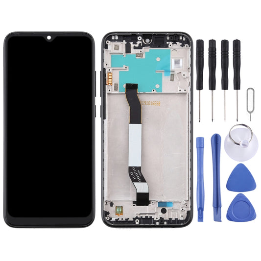 TFT LCD Screen for Xiaomi Redmi Note 8 Digitizer Full Assembly with Frame(Black) by buy2fix