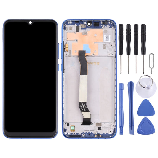 LCD Screen and Digitizer Full Assembly with Frame for Xiaomi Redmi Note 8(Blue) by buy2fix