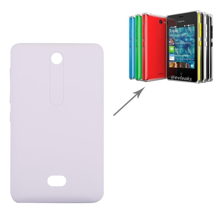 Battery Back Cover for Nokia Asha 501 (White) by buy2fix