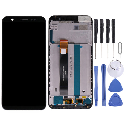 OEM LCD Screen for Asus ZenFone Live (L1) ZA550KL X00RD Digitizer Full Assembly with Frame(Black) by buy2fix