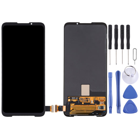 Original LCD Screen for Xiaomi Black Shark 3 with Digitizer Full Assembly(Black) by buy2fix