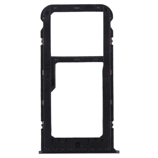 SIM Card Tray + SIM Card Tray / Micro SD Card Tray for Huawei Honor V9 Play (Black) by buy2fix