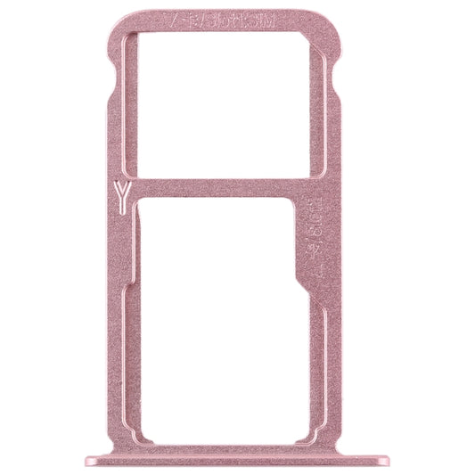 SIM Card Tray + SIM Card Tray / Micro SD Card for Huawei Honor 8 (Pink) by buy2fix