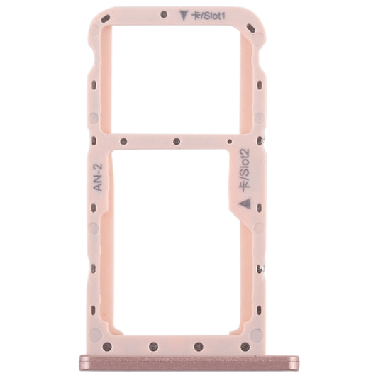 SIM Card Tray + SIM Card Tray / Micro SD Card for Huawei P20 Lite / Nova 3e (Pink) by buy2fix