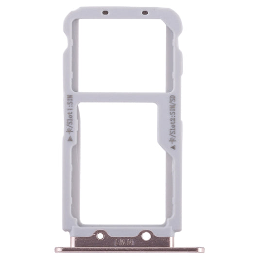 2 SIM Card Tray / Micro SD Card Tray for Huawei Nova 2s(Gold) by buy2fix
