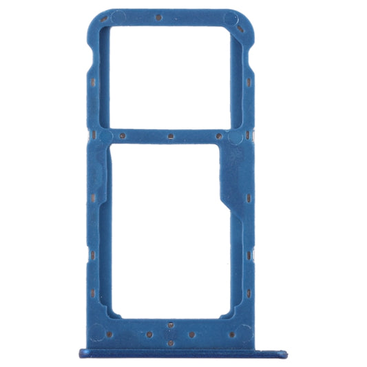 SIM Card Tray + SIM Card Tray / Micro SD Card for Huawei Honor 9 Lite(Blue) by buy2fix