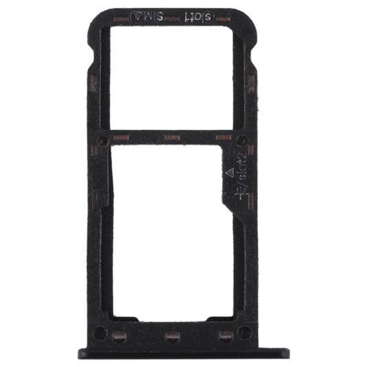 SIM Card Tray + SIM Card Tray / Micro SD Card for Huawei Enjoy 7 (Black) by buy2fix