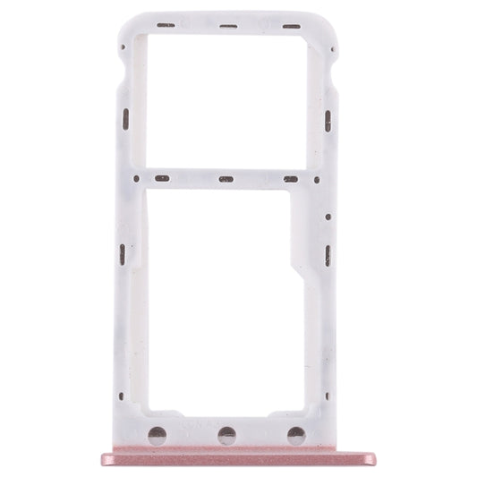 SIM Card Tray + SIM Card Tray / Micro SD Card for Huawei Enjoy 7 (Pink) by buy2fix