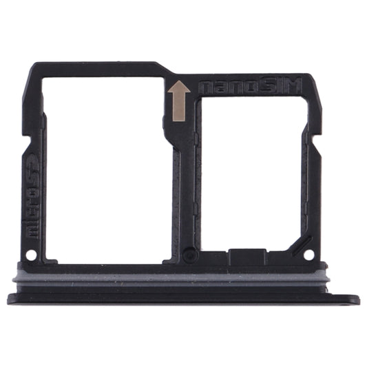 Nano SIM Card Tray + Micro SD Card Tray for LG Stylo 4 / Q Stylus Q710 / LM-Q710CS / LM-Q710MS / LM-Q710ULS / LM-Q710ULM / LM-Q710TS / LM-Q710WA (Black) by buy2fix