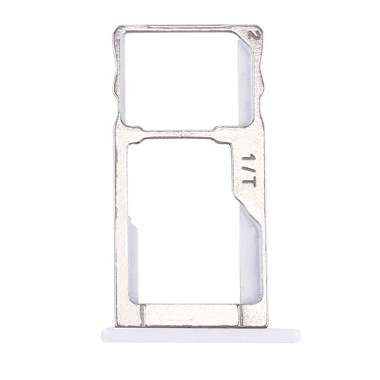 For Meizu Meilan Metal SIM + SIM / Micro SD Card Tray (White) by buy2fix