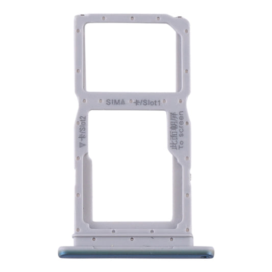 SIM Card Tray + SIM Card Tray / Micro SD Card Tray for Huawei P smart Pro 2019 (Blue) by buy2fix
